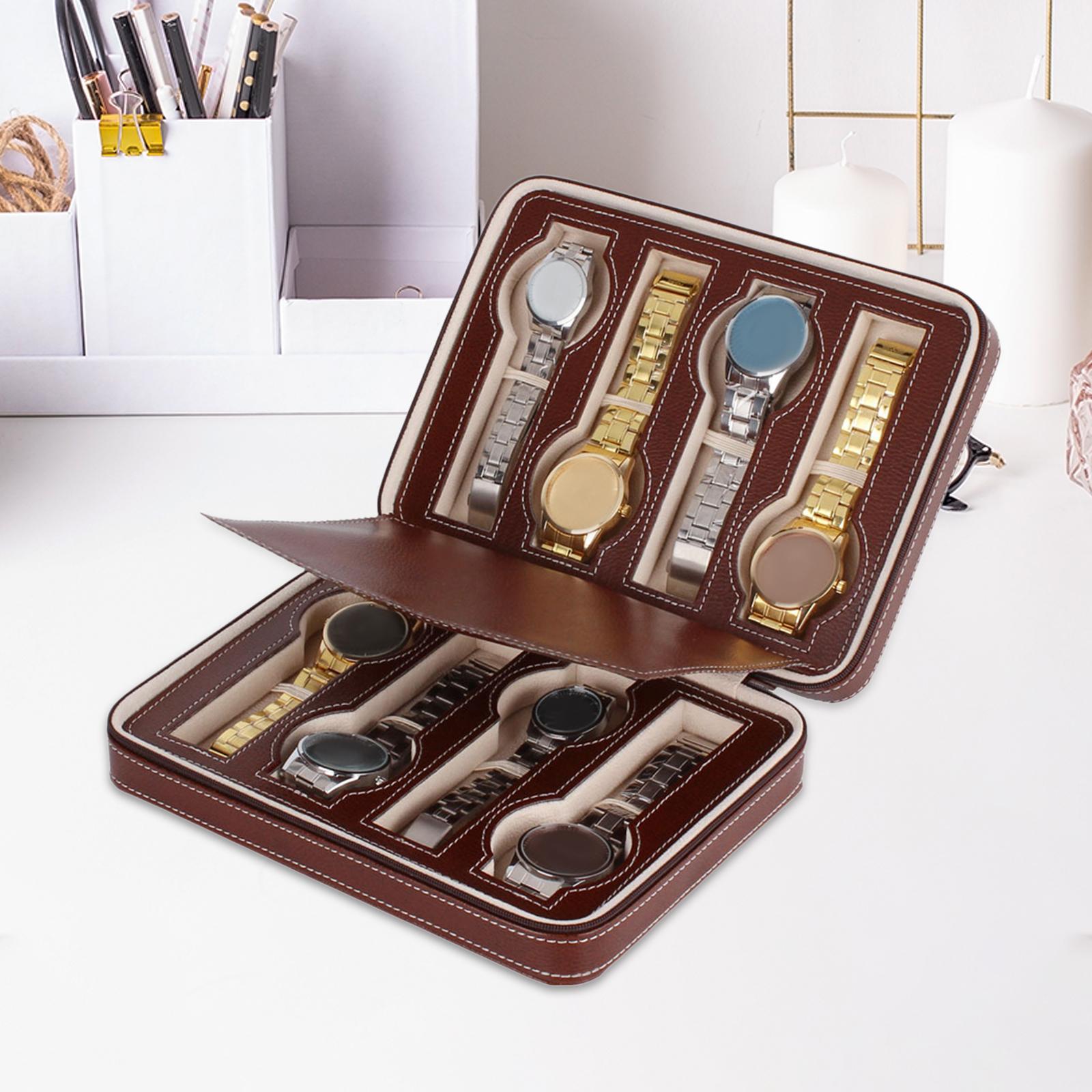 Jewelry Box That Holds Watches - Saat Seyahat Çantası Saat Saklama Kutusu