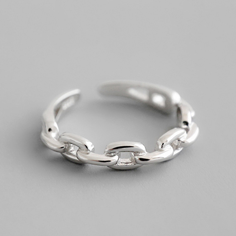 Statement Cocktail Ring - Kadınlar için 925 ayar gümüş küba