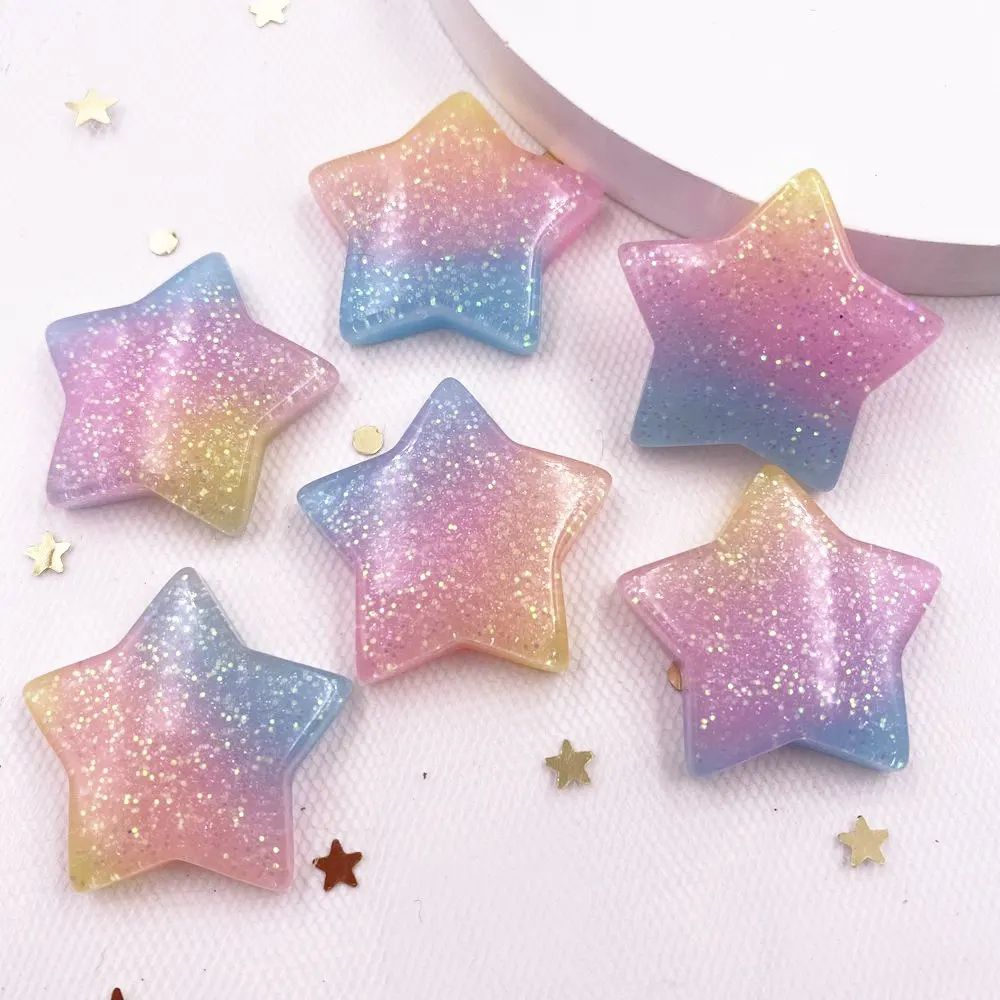 Paradise Jewelry & Watches Dolphin Mall - 10 adet Glitter Kawaii reçine renkli