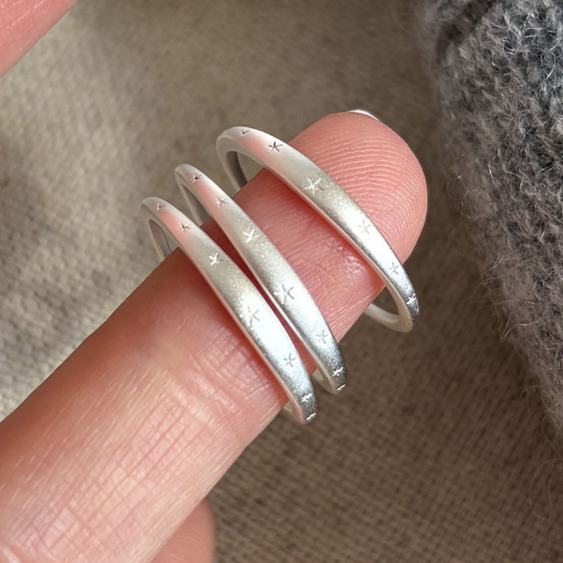 Statement Cocktail Ring - Kadınlar için 925 ayar gümüş yüzük