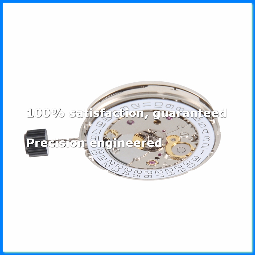 Watches & Jewelry Tsukiu - ETA 2824-2 SELLITA SW200 Beyaz 3H