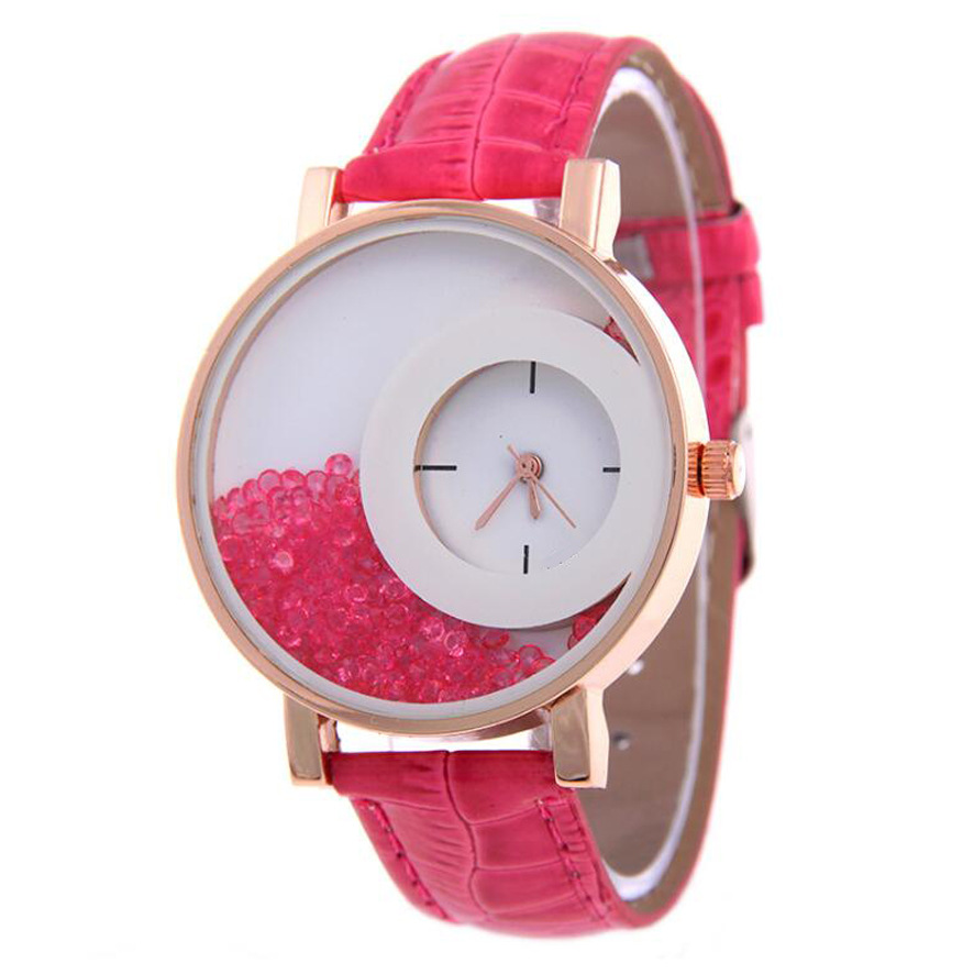 Jewelry Diamond Watches - UTHAI BK128 Kırık Elmas Büyük Kadran