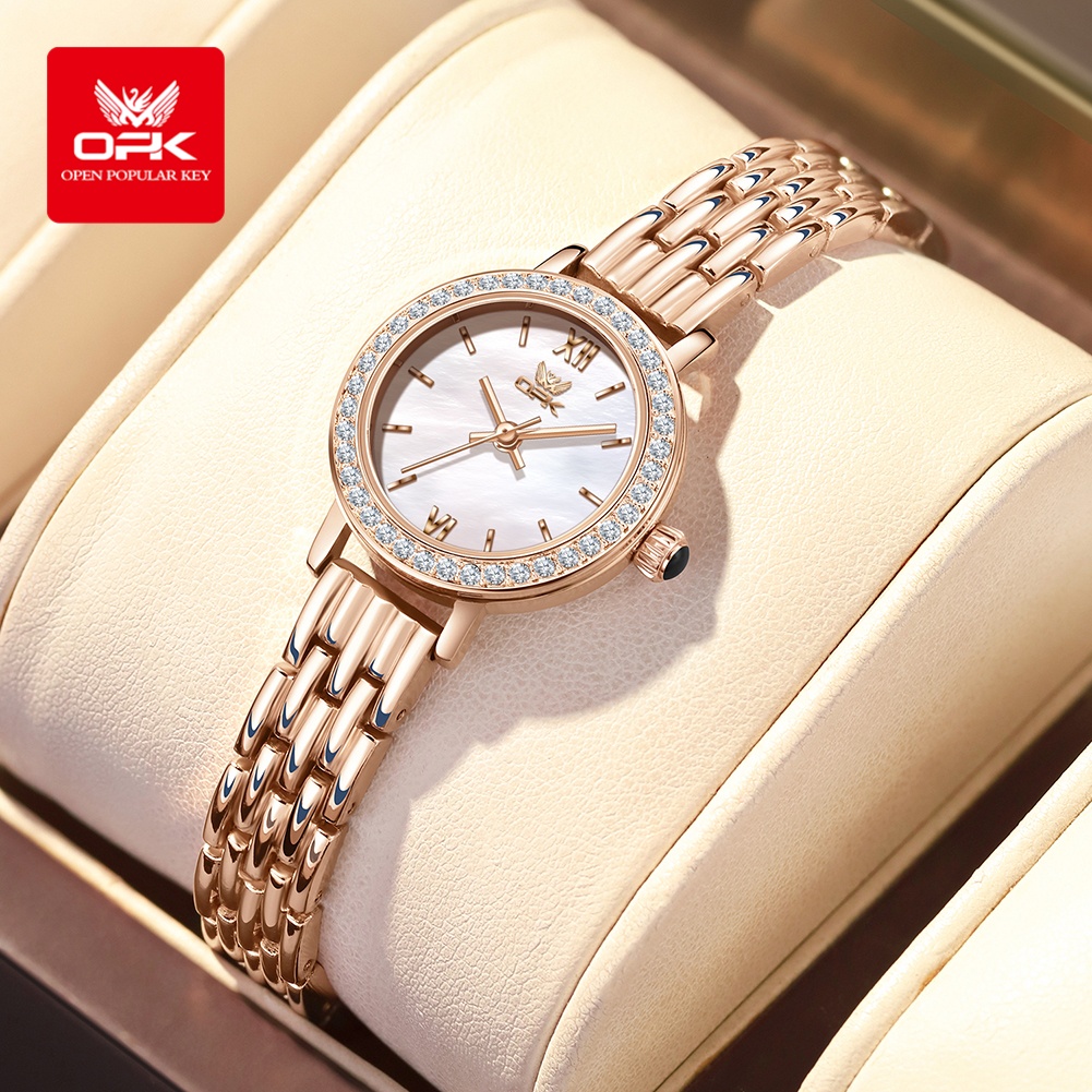 Jewelry Diamond Watches - OPK 6063 Işık Lüks İzle Kadınlar