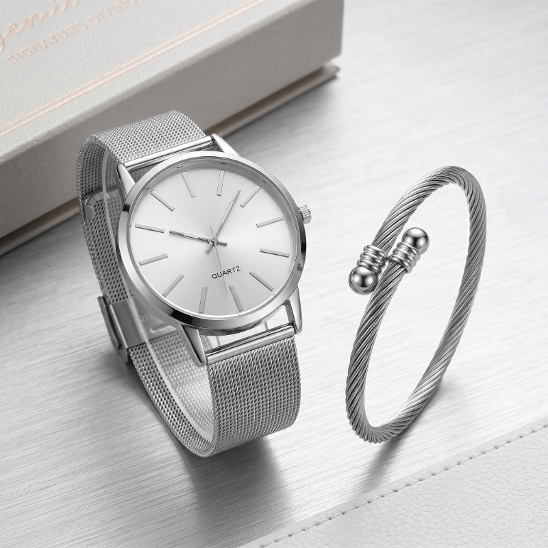 Best Jewelry Watches Women - Yeni Şık Kadın Saat Seti Basit