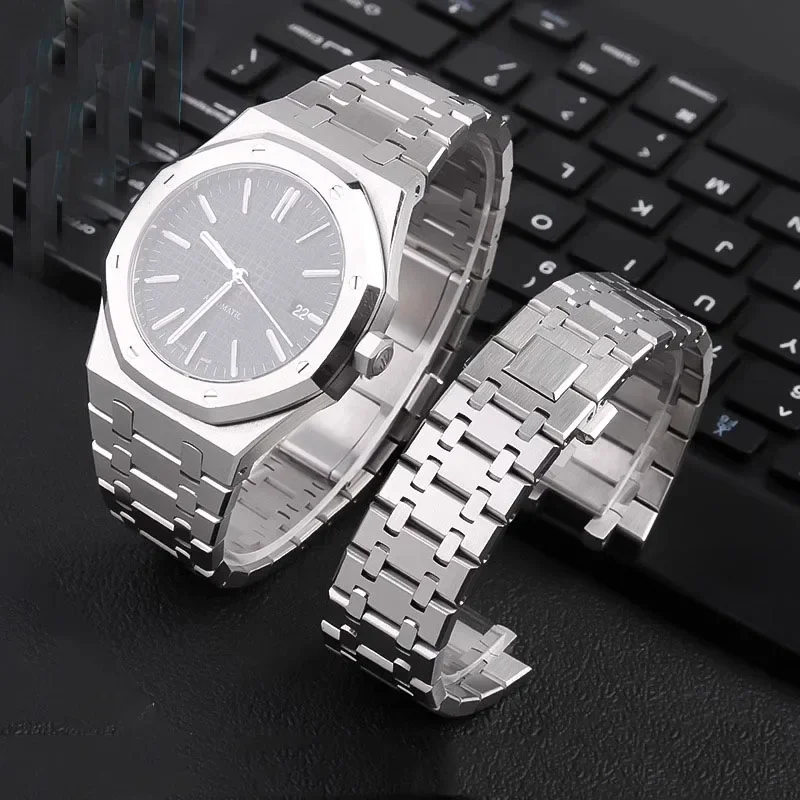 904 Katı Paslanmaz Çelik Kordo - Audemars Piguet Watch Royal Oak incelemesi ve fiyatı