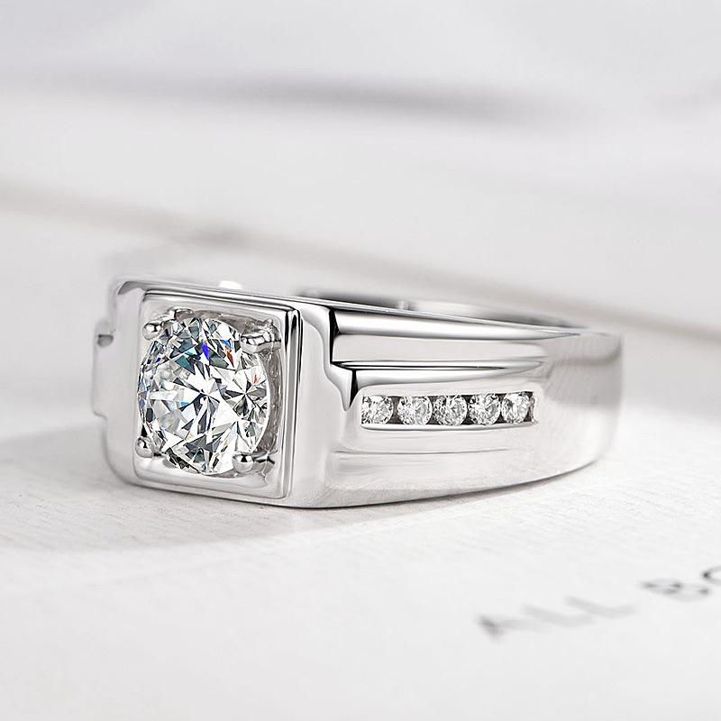 Yeni 925 Ayar Gümüş Erkek Yüzü - Statement Cocktail Ring incelemesi ve fiyatı