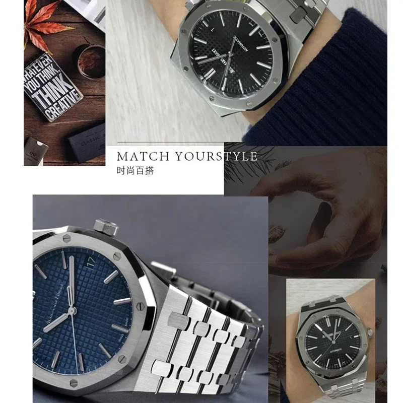 316 Paslanmaz Çelik saat kayış - Audemars Piguet Watch Royal Oak incelemesi ve fiyatı