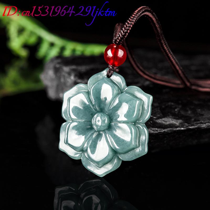Burma Yeşim Taşı Çiçek Kolye U - Necklace Pendant incelemesi ve fiyatı