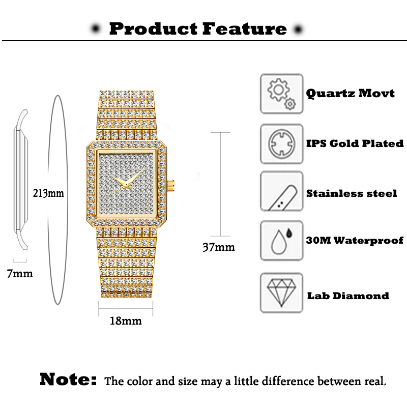 MISSFOX elmas izle kadınlar lü - Jewelry Diamond Watches incelemesi ve fiyatı