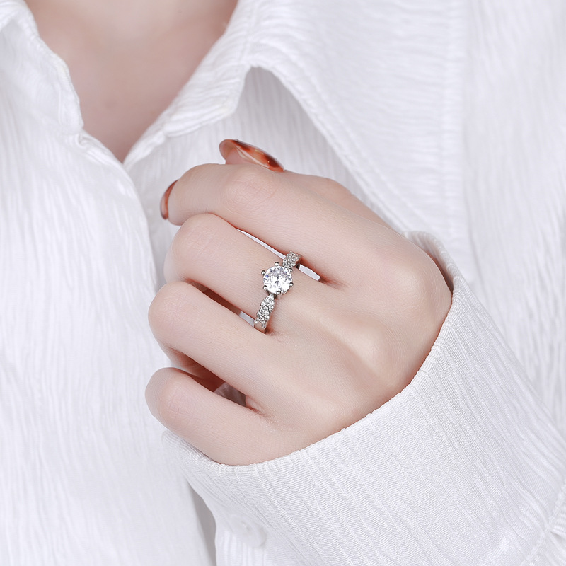 Yeni Mozanit 925 Ayar Gümüş Yü - Statement Cocktail Ring incelemesi ve fiyatı