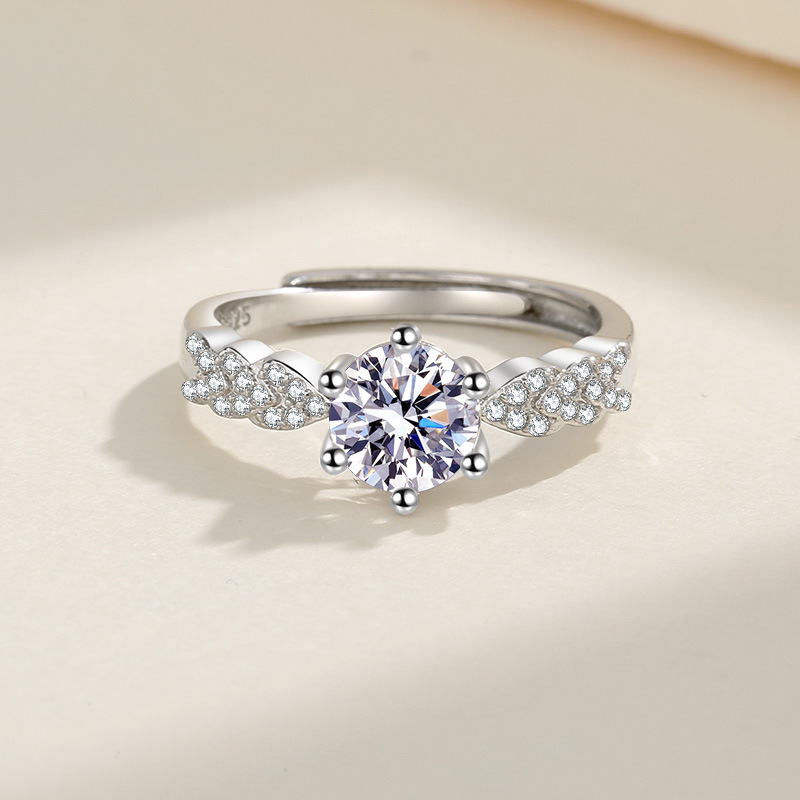 Yeni Mozanit 925 Ayar Gümüş Yü - Statement Cocktail Ring incelemesi ve fiyatı