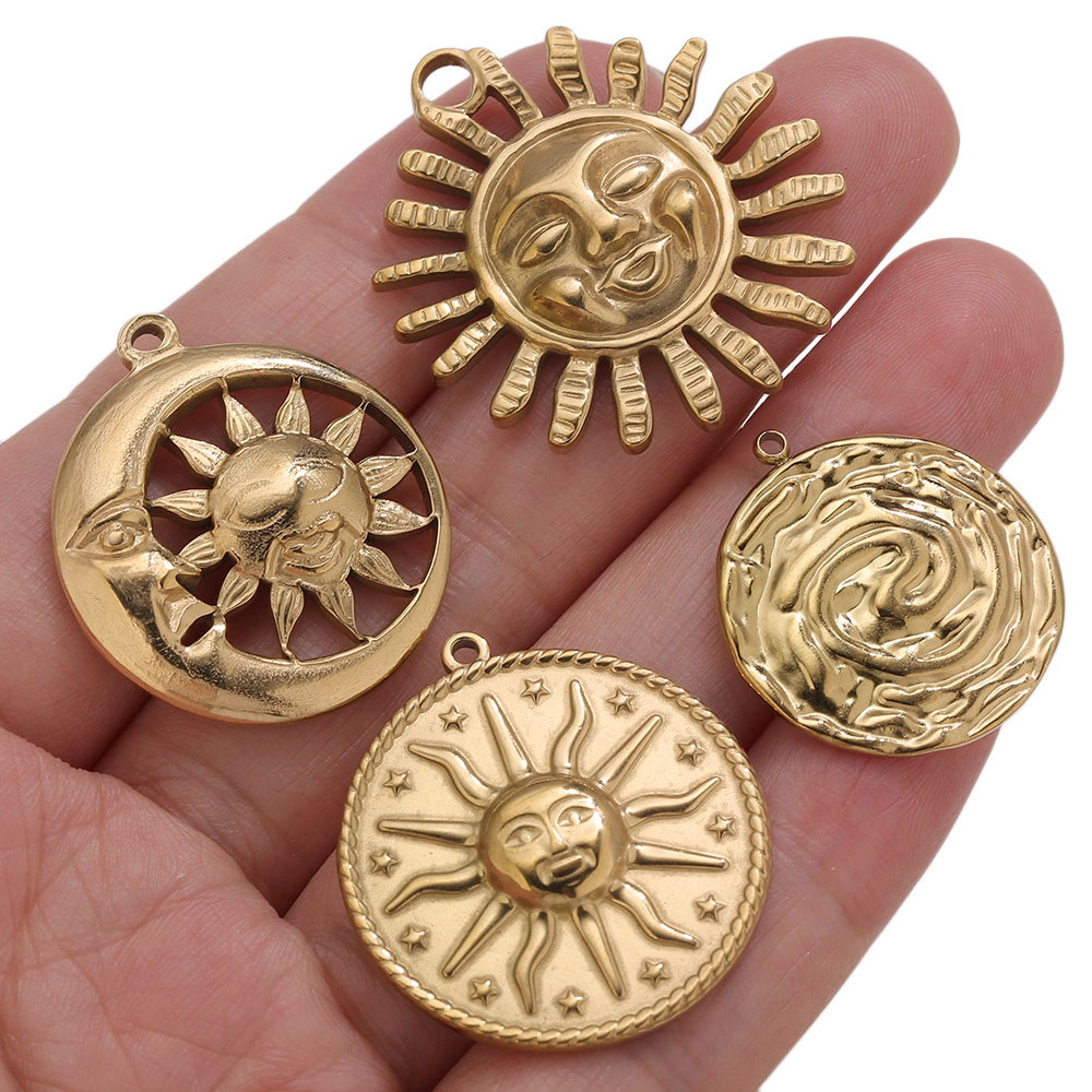 5 adet PVD Altın Takılar Pasla - Moon Star Earrings incelemesi ve fiyatı