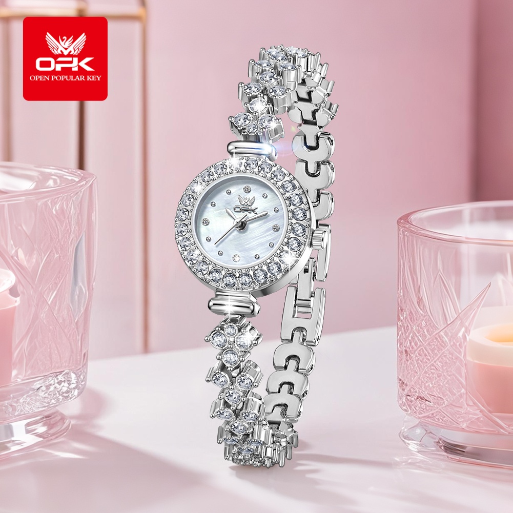 OPK 6057 Tam Elmas Kuvars Saat - Jewelry Diamond Watches incelemesi ve fiyatı