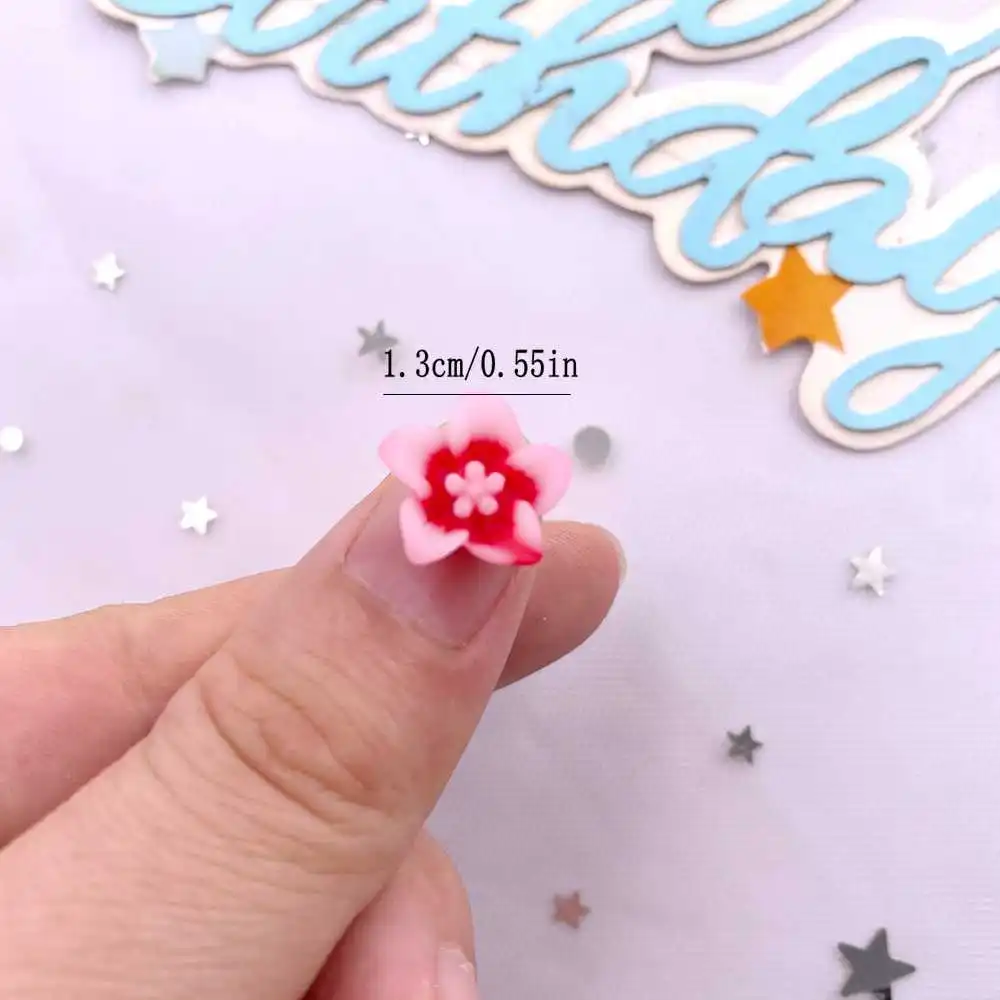 50 adet reçine 13mm renkli 3D  - Paradise Jewelry & Watches Dolphin Mall incelemesi ve fiyatı