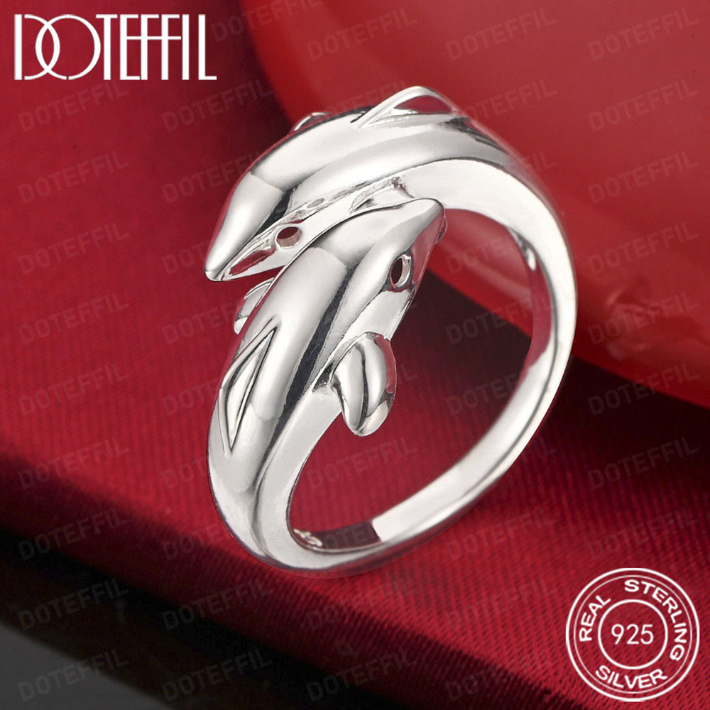 925 Ayar Gümüş Çift Yunus Char - Statement Cocktail Ring incelemesi ve fiyatı