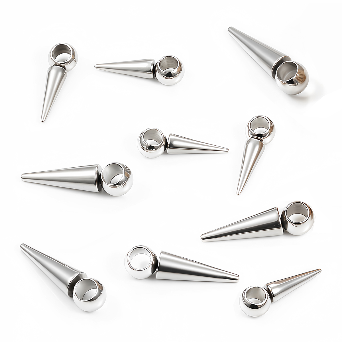 10 adet Retro Koni Şeklinde Ta - Moon Star Earrings incelemesi ve fiyatı