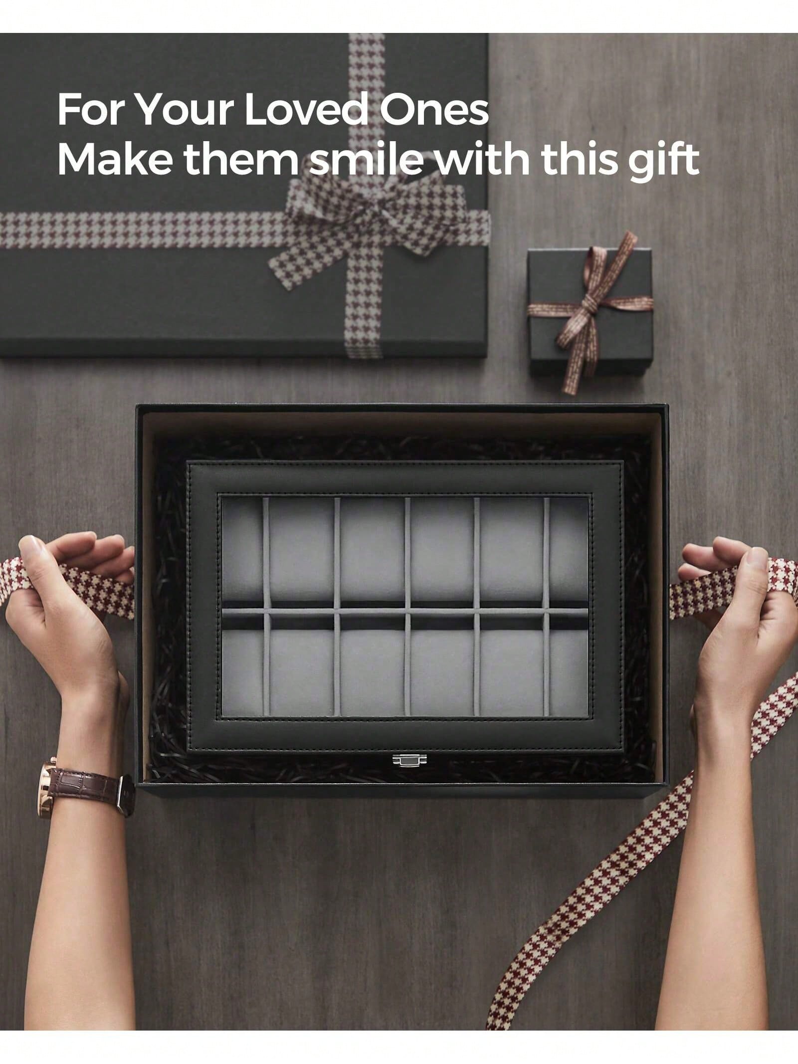 12 Yuvalı Kilitlenebilir Saat  - Jewelry Box Watches Bracelets incelemesi ve fiyatı