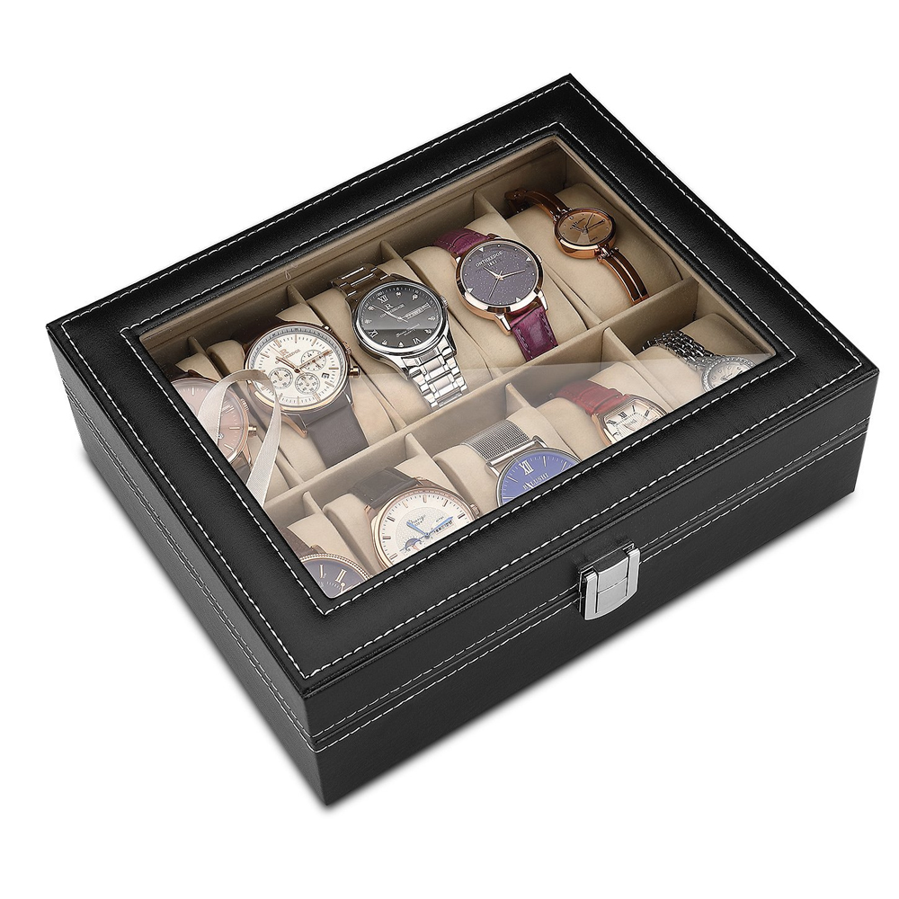 10-bit PU deri gri pazen İzle  - Best Jewelry Watches Women incelemesi ve fiyatı