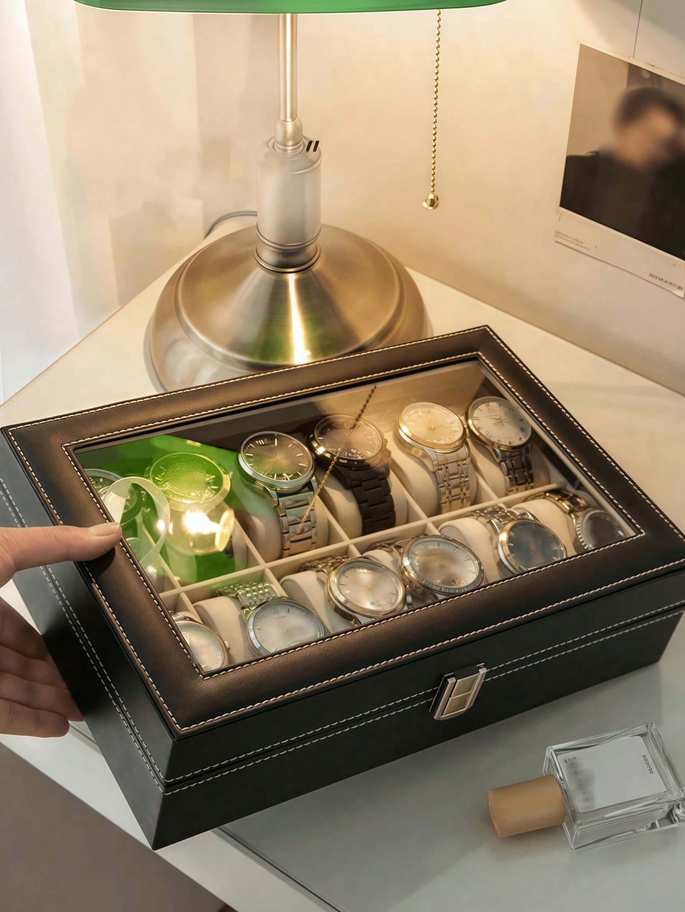 Kilitli Deri Saat Kutusu, Büyü - Jewelry Box Watches Bracelets incelemesi ve fiyatı