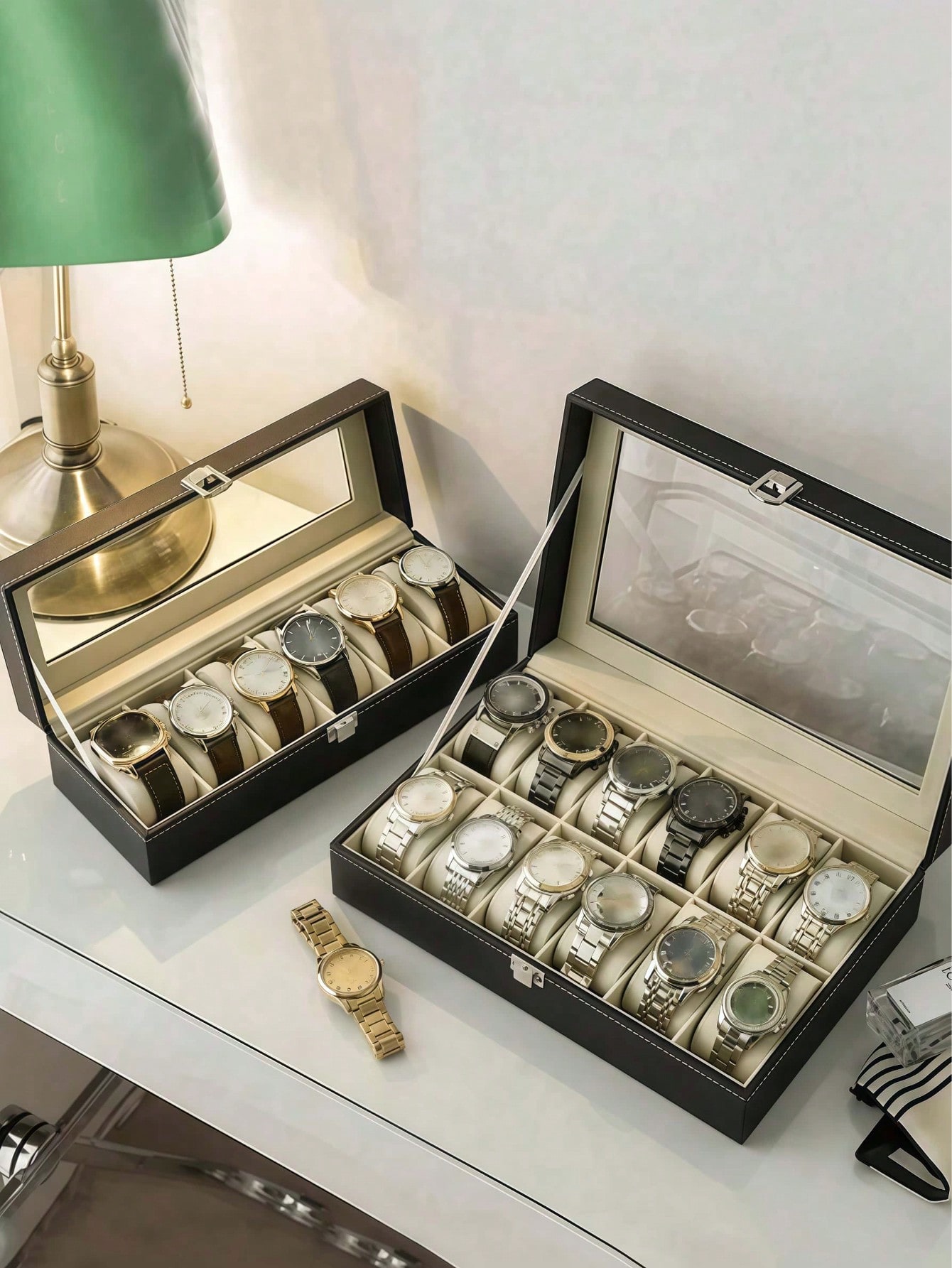 Kilitli Deri Saat Kutusu, Büyü - Jewelry Box Watches Bracelets incelemesi ve fiyatı