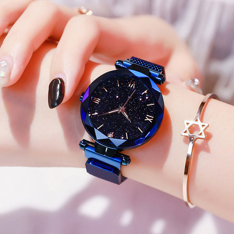 Bayan moda yıldızlı gökyüzü sa - Jewelry Diamond Watches incelemesi ve fiyatı