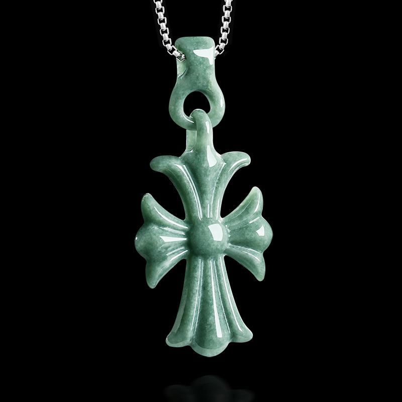 Doğal Birman Yeşim Taşı Haç Ko - Necklace Pendant incelemesi ve fiyatı