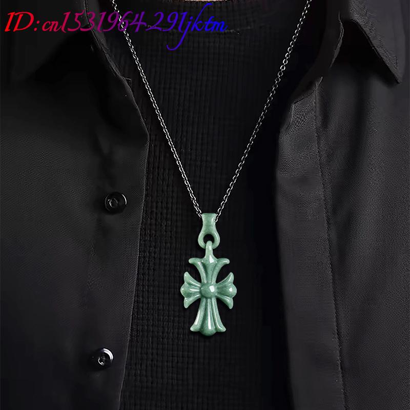 Doğal Birman Yeşim Taşı Haç Ko - Necklace Pendant incelemesi ve fiyatı