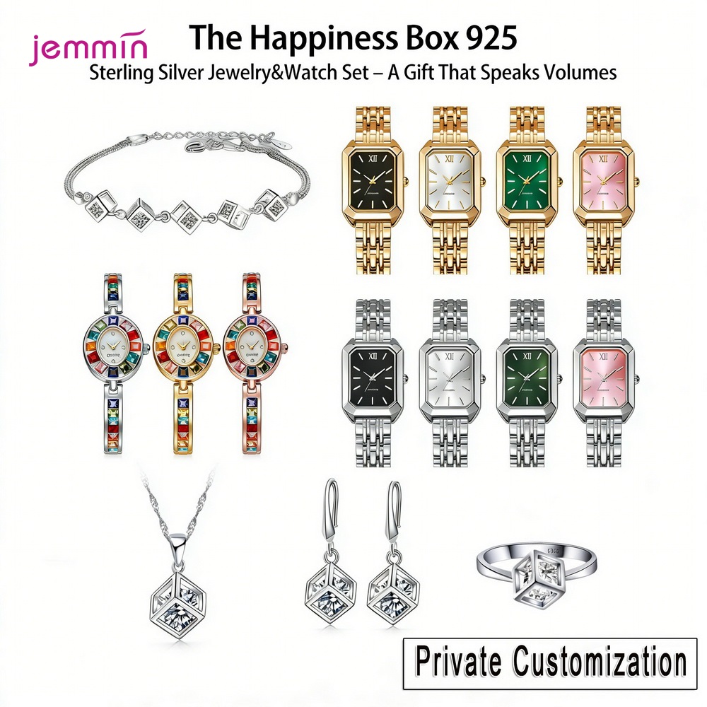 Lüks 925 Ayar Gümüş Geometrik  - Best Jewelry Watches Women incelemesi ve fiyatı