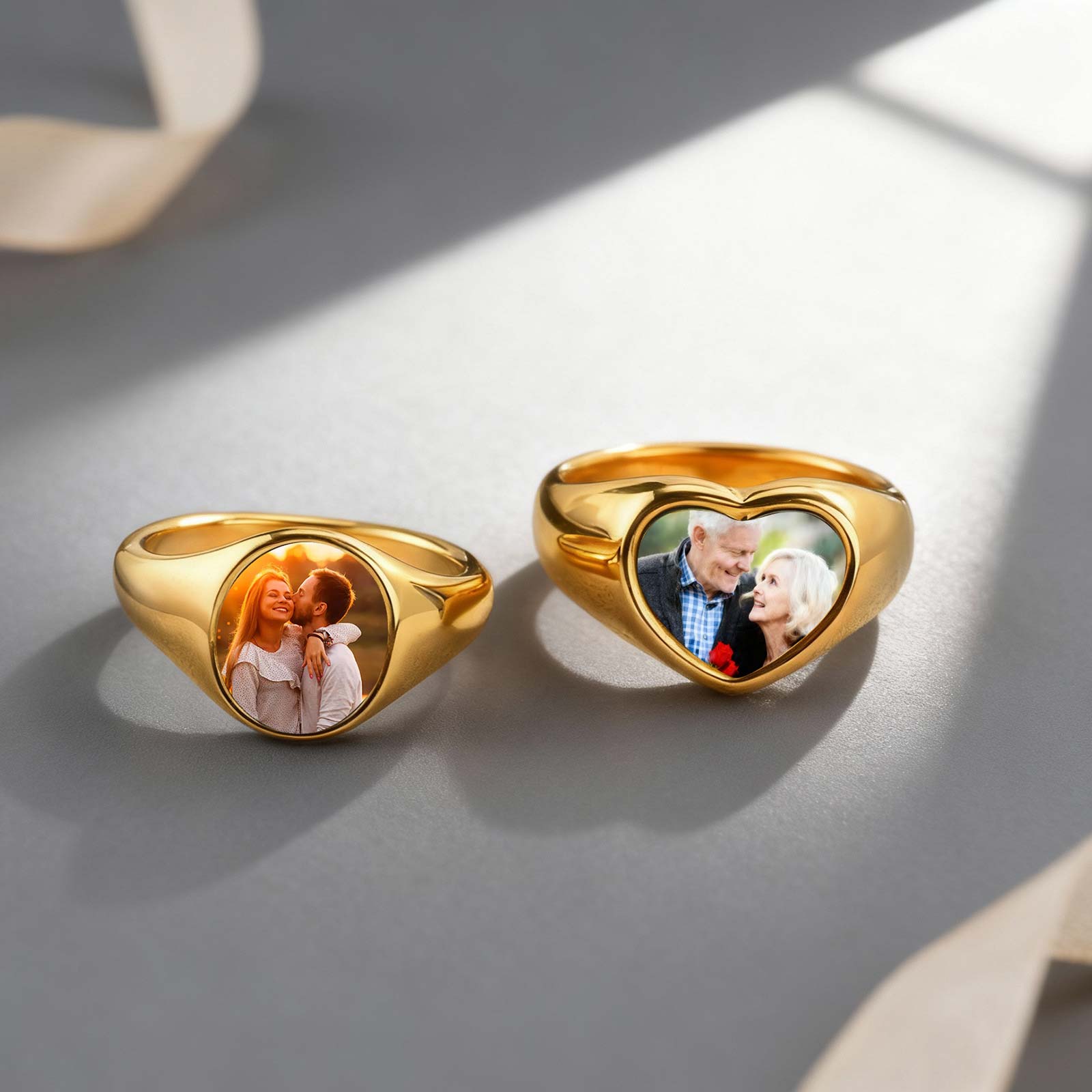 Özel Fotoğraf Mühür Yüzük Kadı - Statement Cocktail Ring incelemesi ve fiyatı