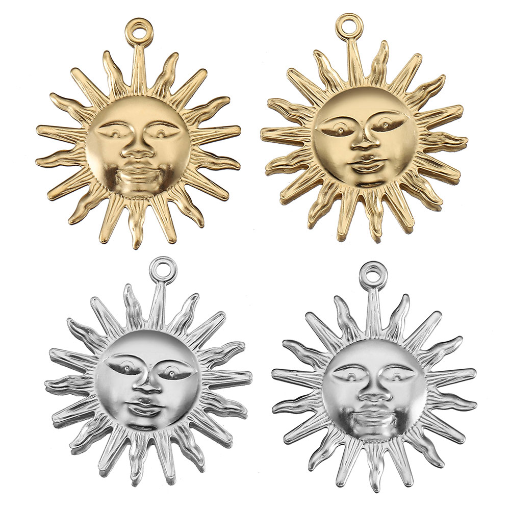 5 adet Paslanmaz Çelik Güneş K - Moon Star Earrings incelemesi ve fiyatı