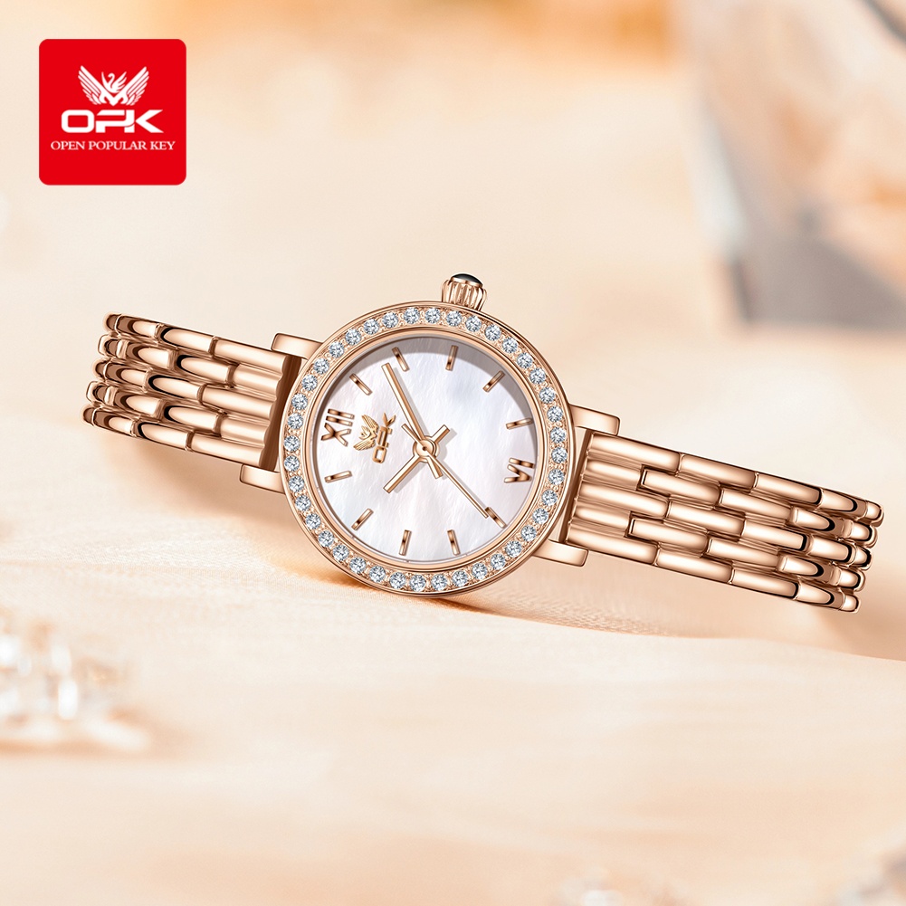 OPK 6063 Işık Lüks İzle Kadınl - Jewelry Diamond Watches incelemesi ve fiyatı