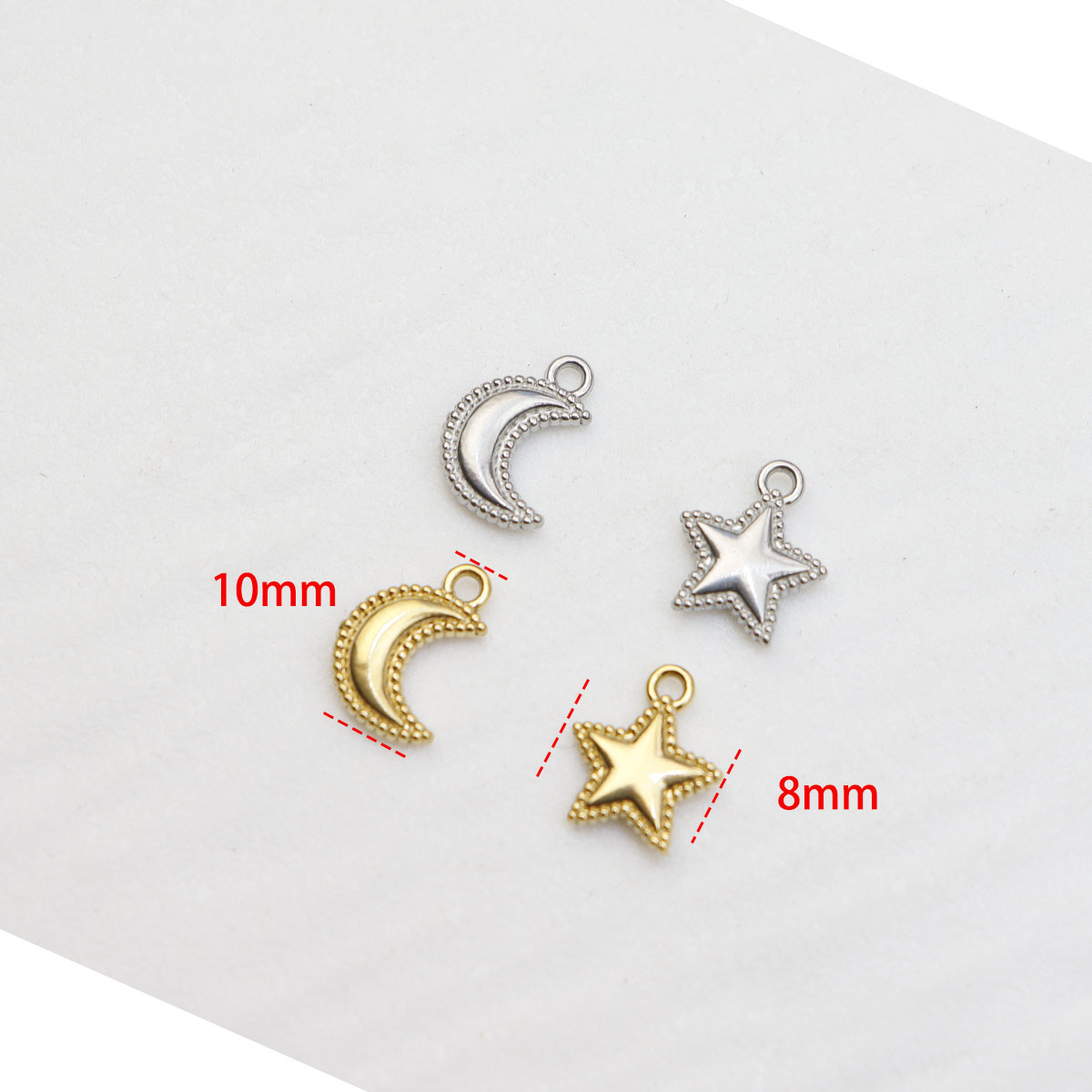 5 adet Döküm Paslanmaz Çelik Y - Moon Star Earrings incelemesi ve fiyatı
