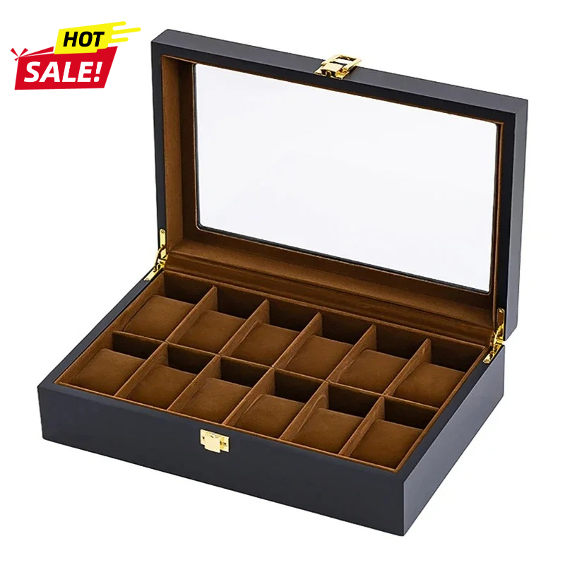 Sıcak El Yapımı Lüks Ahşap 6/1 - Jewelry Box That Holds Watches incelemesi ve fiyatı