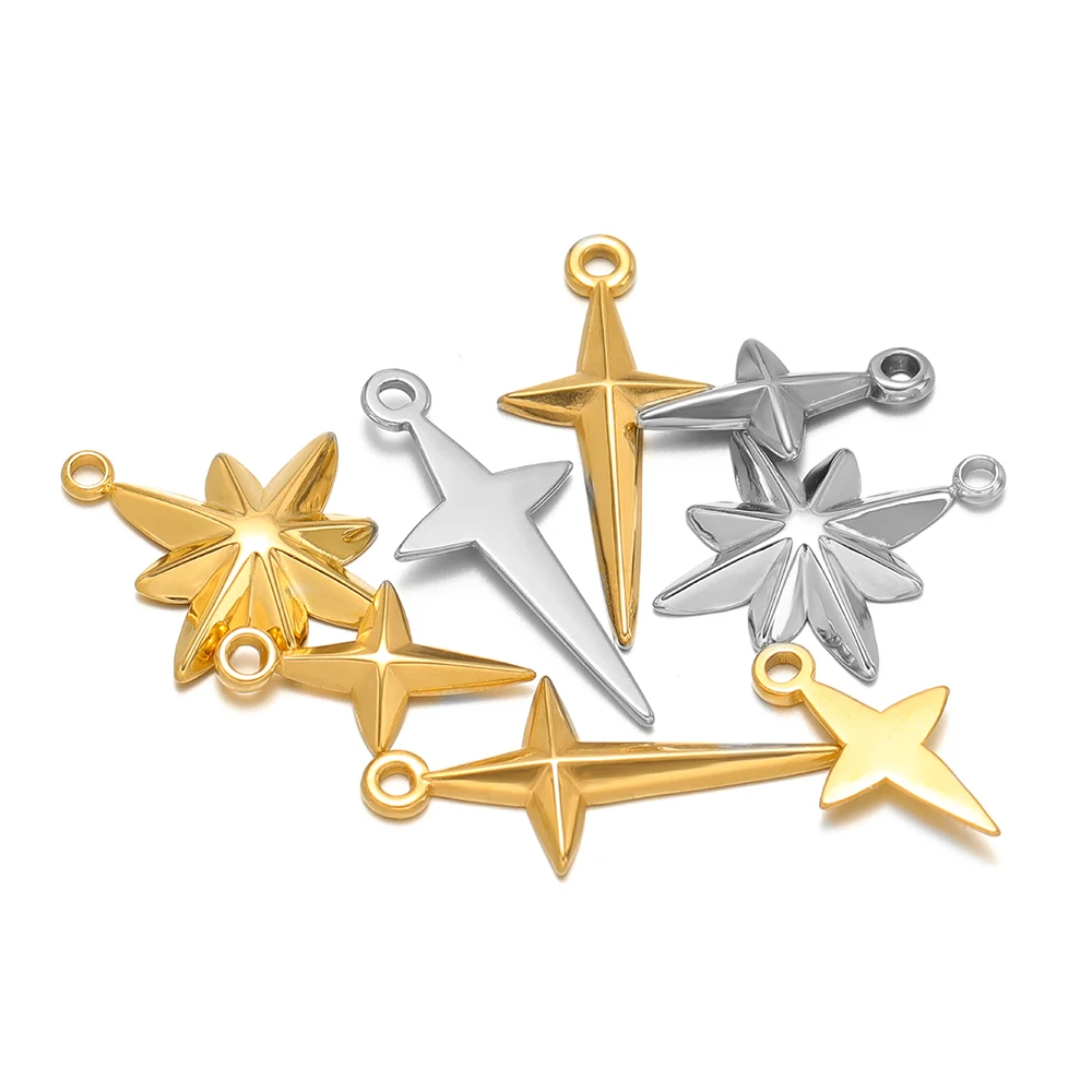 5 adet Yüksek Kalite Paslanmaz - Moon Star Earrings incelemesi ve fiyatı